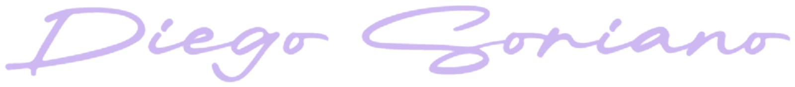 Firma de Diego Soriano